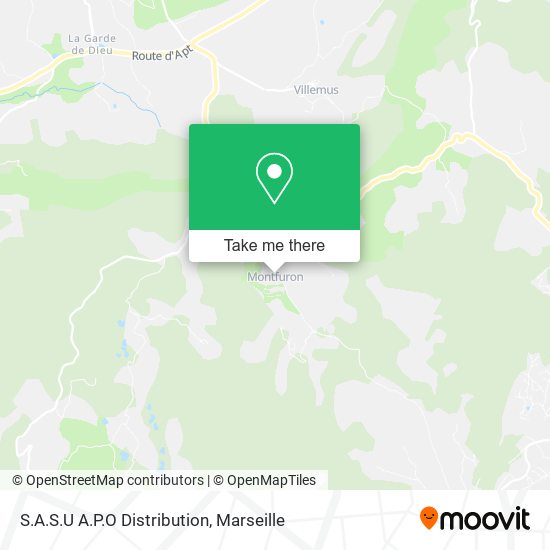 S.A.S.U A.P.O Distribution map