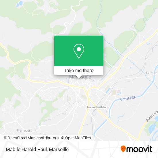 Mabile Harold Paul map