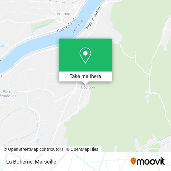 La Bohème map