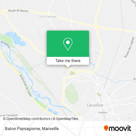 Baton Paysagisme map