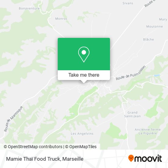 Mamie Thaï Food Truck map