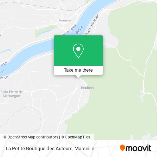La Petite Boutique des Auteurs map