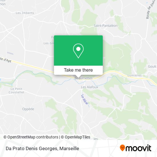 Da Prato Denis Georges map