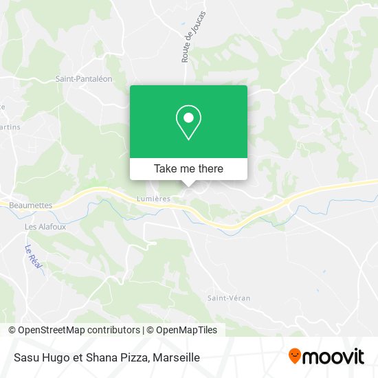 Sasu Hugo et Shana Pizza map