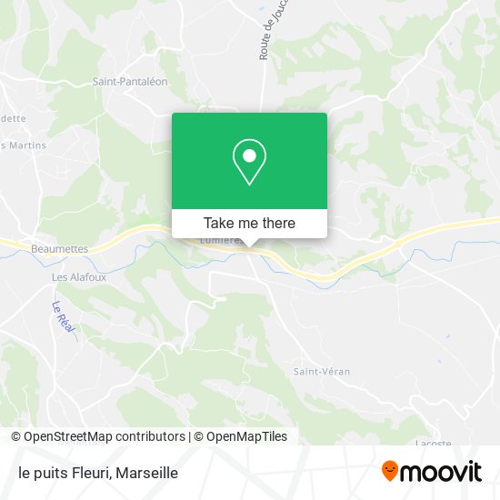 le puits Fleuri map