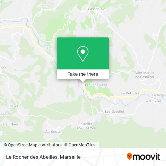 Le Rocher des Abeilles map