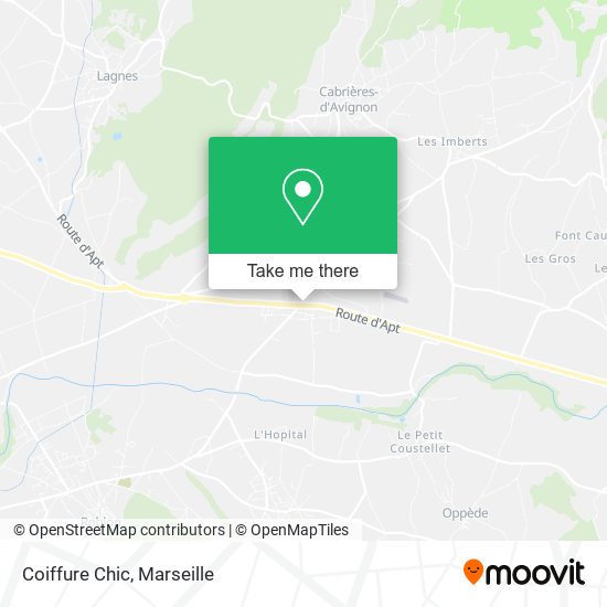 Coiffure Chic map