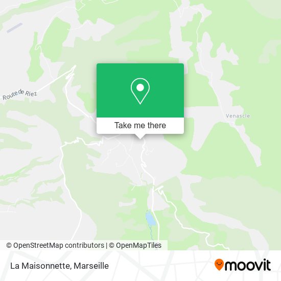 La Maisonnette map