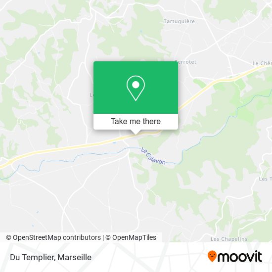 Du Templier map