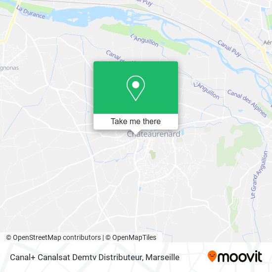 Canal+ Canalsat Demtv Distributeur map