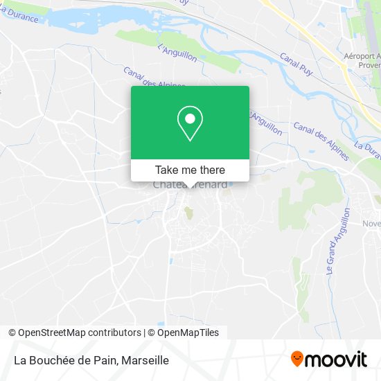 La Bouchée de Pain map