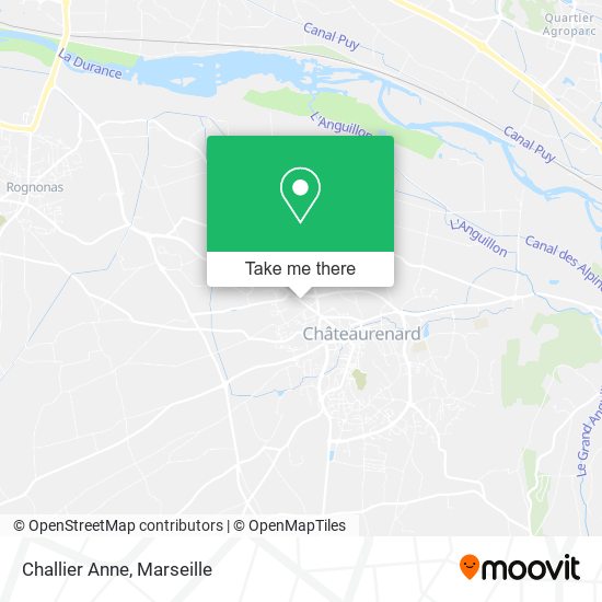 Challier Anne map