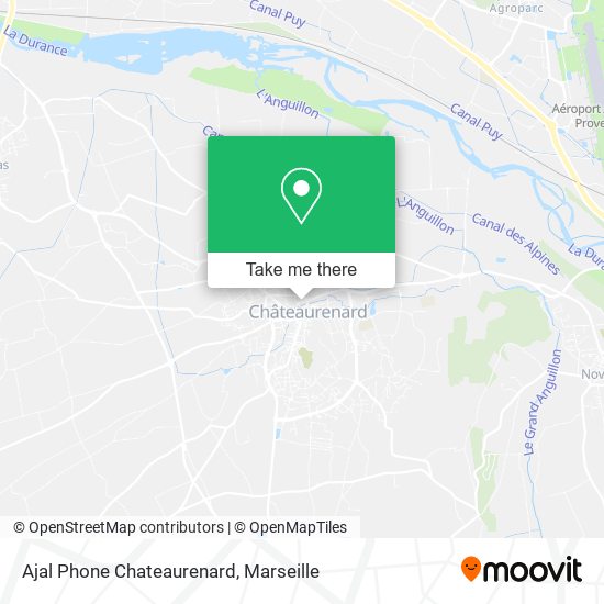 Ajal Phone Chateaurenard map