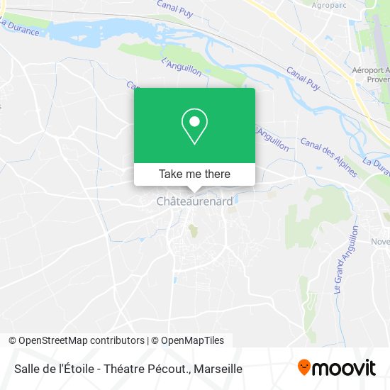Salle de l'Étoile - Théatre Pécout. map