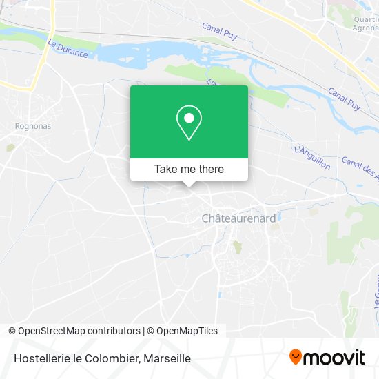 Hostellerie le Colombier map
