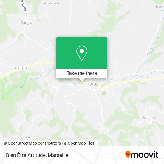 Bien Être Attitude map