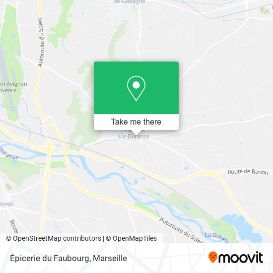 Épicerie du Faubourg map