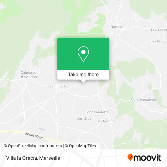 Villa la Gracia map