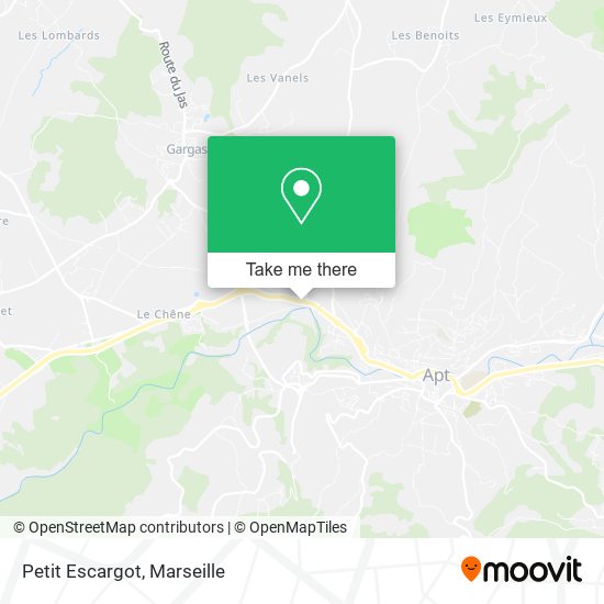Petit Escargot map