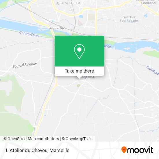 L Atelier du Cheveu map