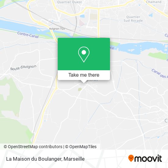 La Maison du Boulanger map
