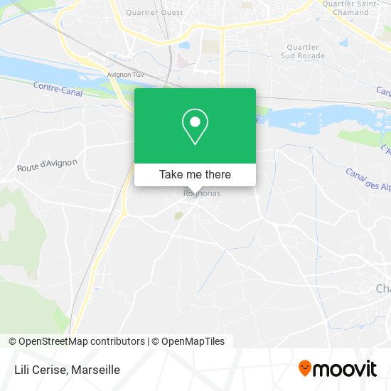 Lili Cerise map