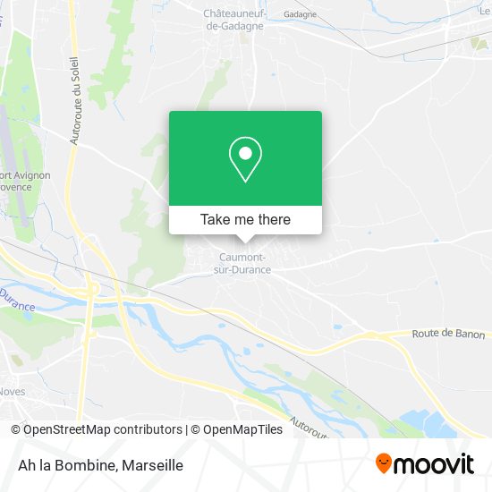 Ah la Bombine map