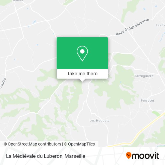 La Médiévale du Luberon map