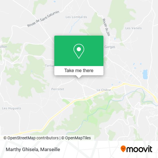 Marthy Ghisela map