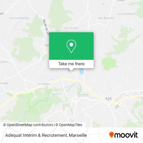 Mapa Adéquat Intérim & Recrutement