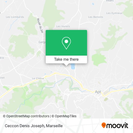 Ceccon Denis Joseph map
