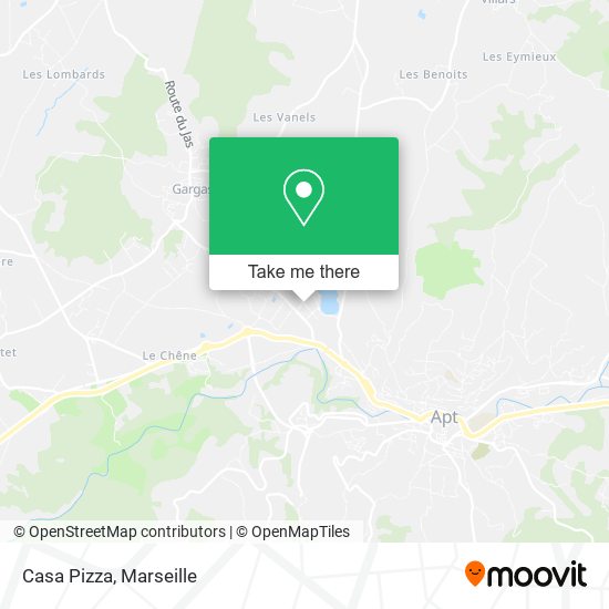 Casa Pizza map