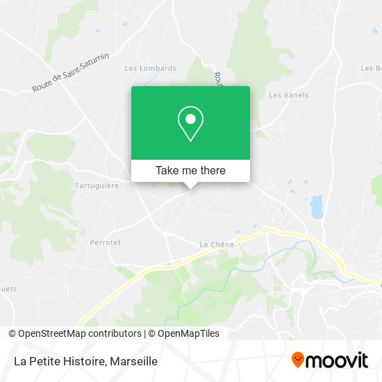 La Petite Histoire map