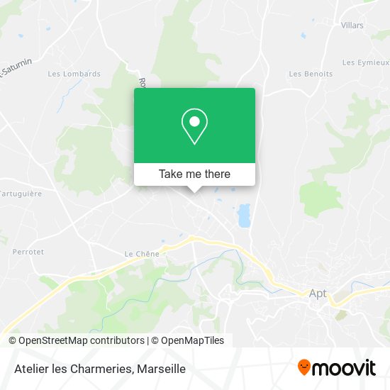 Atelier les Charmeries map