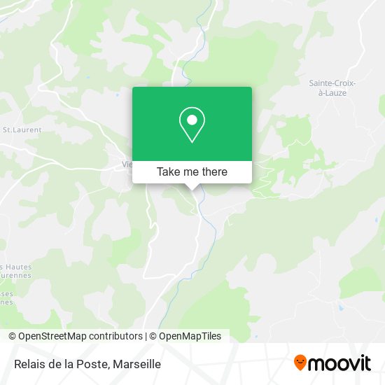 Relais de la Poste map