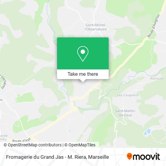 Fromagerie du Grand Jas - M. Riera map