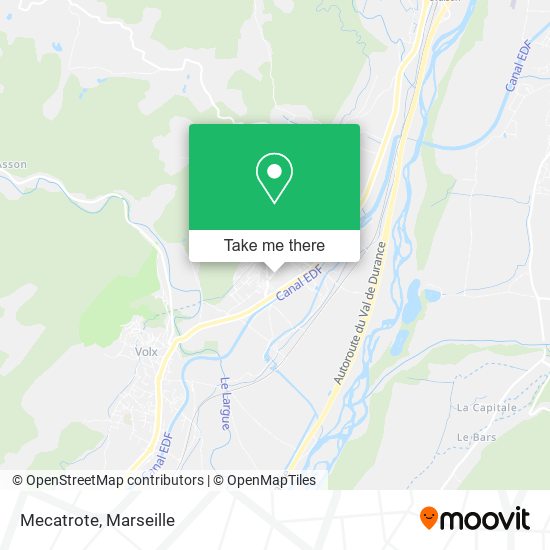 Mecatrote map