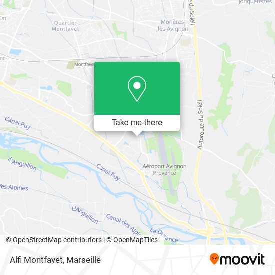 Alfi Montfavet map