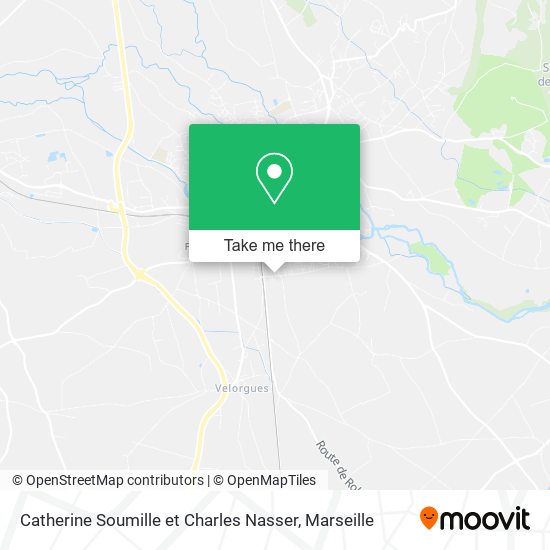 Catherine Soumille et Charles Nasser map