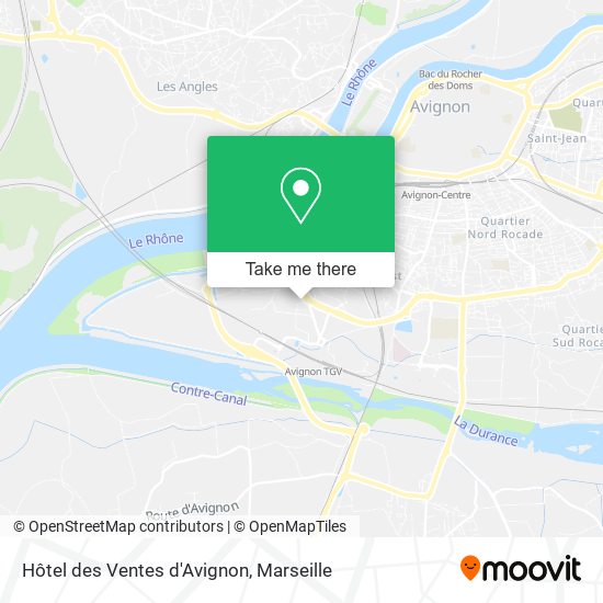 Hôtel des Ventes d'Avignon map