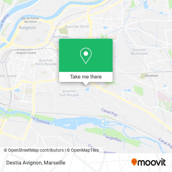 Destia Avignon map