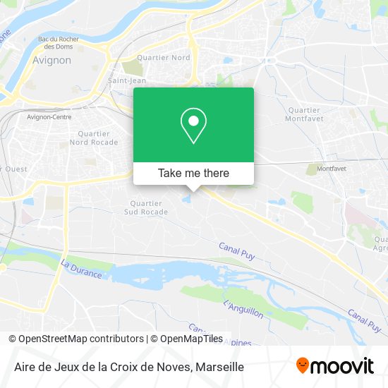 Aire de Jeux de la Croix de Noves map