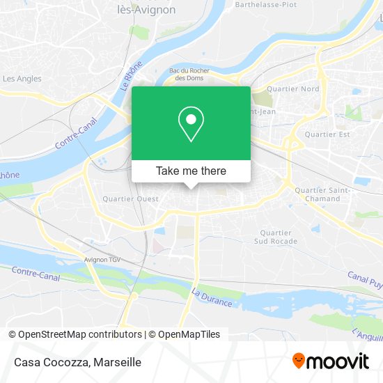 Casa Cocozza map