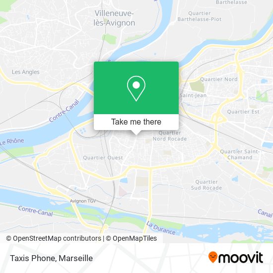 Taxis Phone map