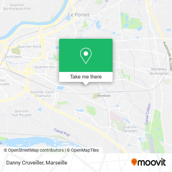 Danny Cruveiller map