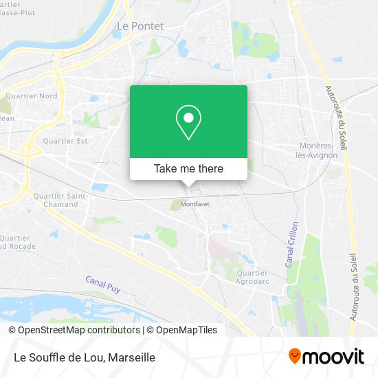 Le Souffle de Lou map