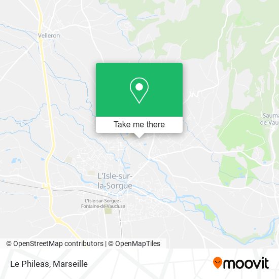 Le Phileas map