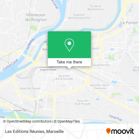Les Editions Réunies map