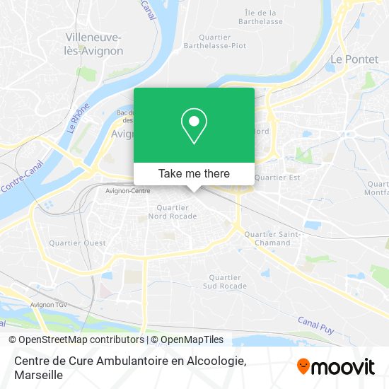 Centre de Cure Ambulantoire en Alcoologie map