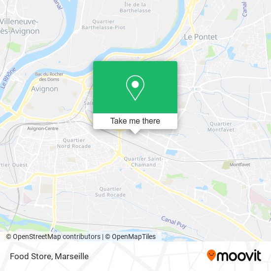 Food Store map